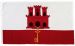21x18in 53x45cm Gibraltar flag (woven MoD fabric)